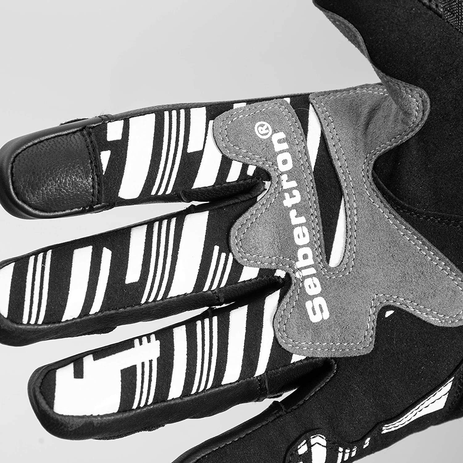 Seibertron SPW - 2 Carbon Fiber Hard Knuckle Waterproof Touchscreen Leather Motorcycle Gloves - SeibertronAutomotive Parts and Accessories