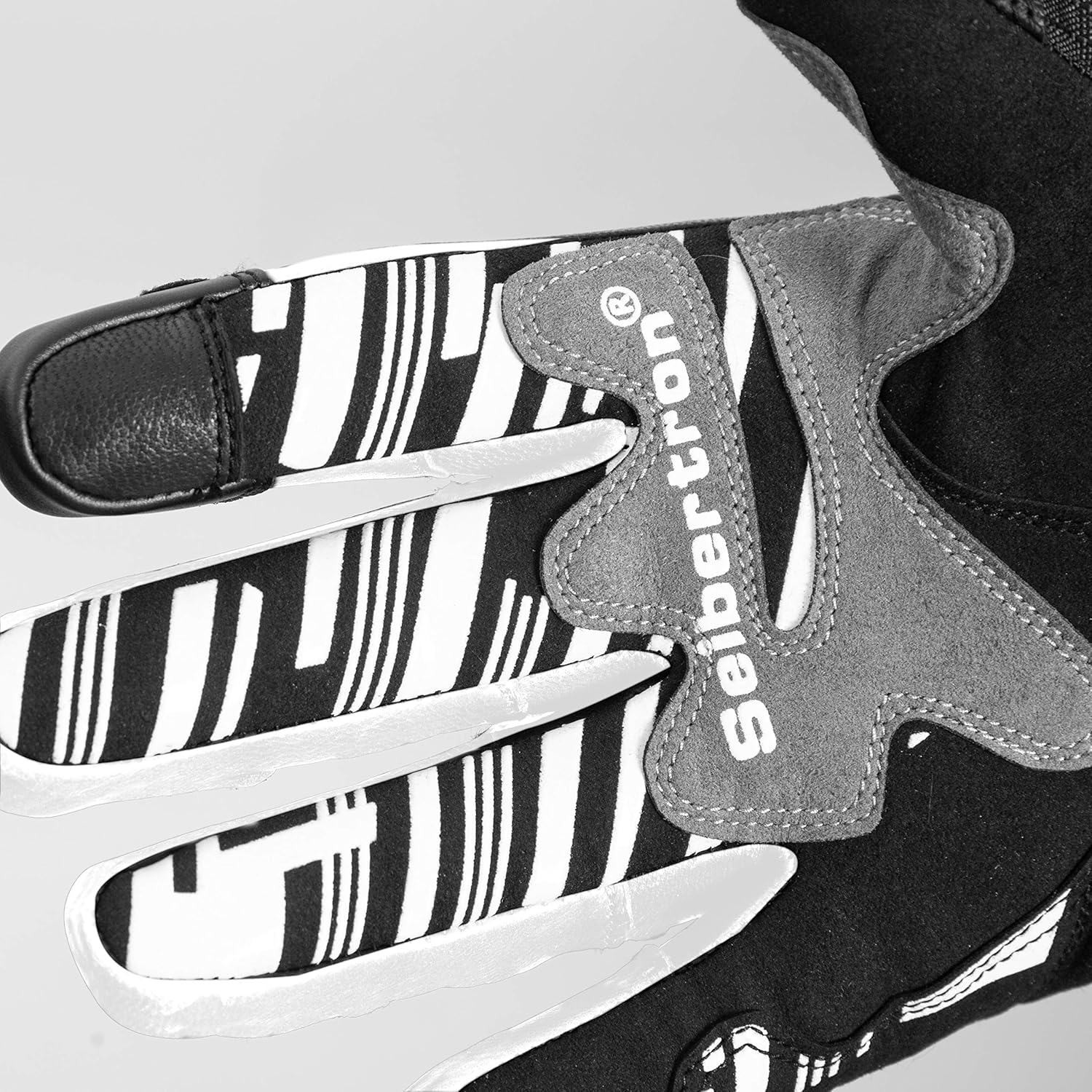 Seibertron SPW - 2 Carbon Fiber Hard Knuckle Waterproof Touchscreen Leather Motorcycle Gloves - SeibertronAutomotive Parts and Accessories