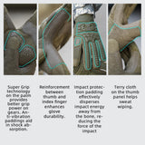 Impact-resistant airsoft and paintball gloves for extreme conditions