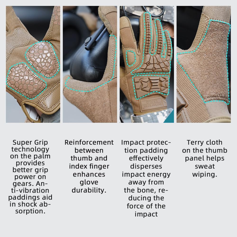 Top-rated military tactical gloves for hunting and outdoor survival