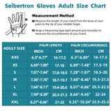 Seibertron tactical gloves with flexible rubber knuckle armor