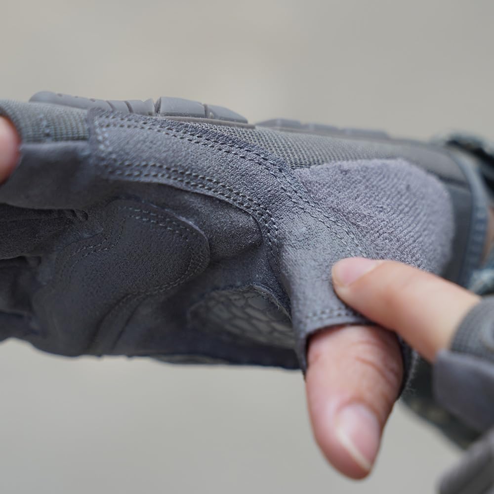 Seibertron T.H.F.I.G 2.0 Men's Tactical Gloves Flexible Rubber Knuckle Protective for Hunting Hiking Airsoft Paintball Motorcycle Motorbike Riding Outdoor Gloves - Seibertron