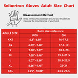 Seibertron T.H.F.I.G 2.0 Men's Tactical Gloves Flexible Rubber Knuckle Protective for Hunting Hiking Airsoft Paintball Motorcycle Motorbike Riding Outdoor Gloves - Seibertron