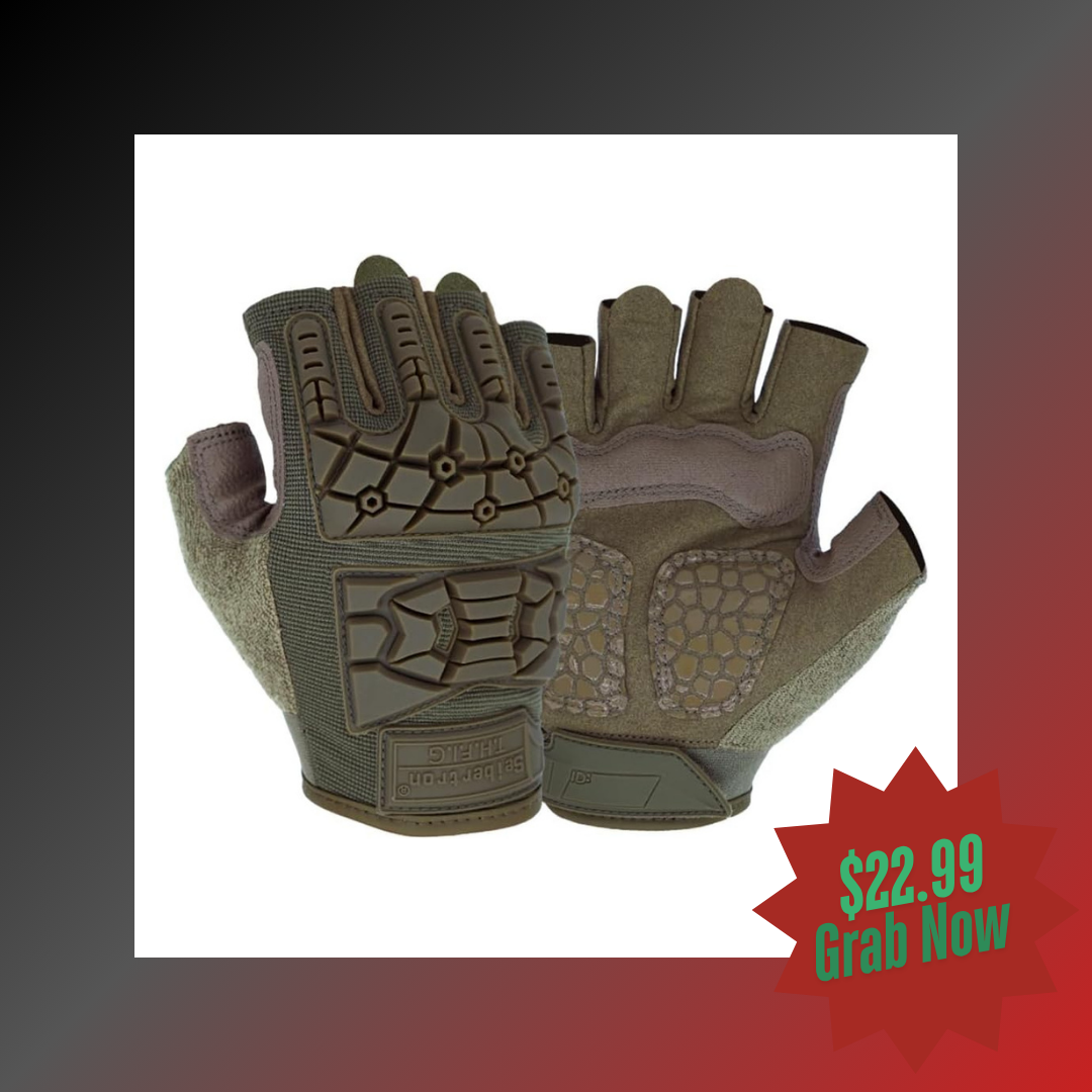 mens half gloves