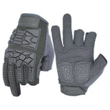 Seibertron T.T.F.I.G 2.0 Men's Tactical Military Gloves Flexible Rubber Knuckle Protective for Combat Hunting Hiking Airsoft Paintball Motorcycle Motorbike Riding Outdoor Gloves - Seibertron