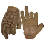 tactical fingerless gloves