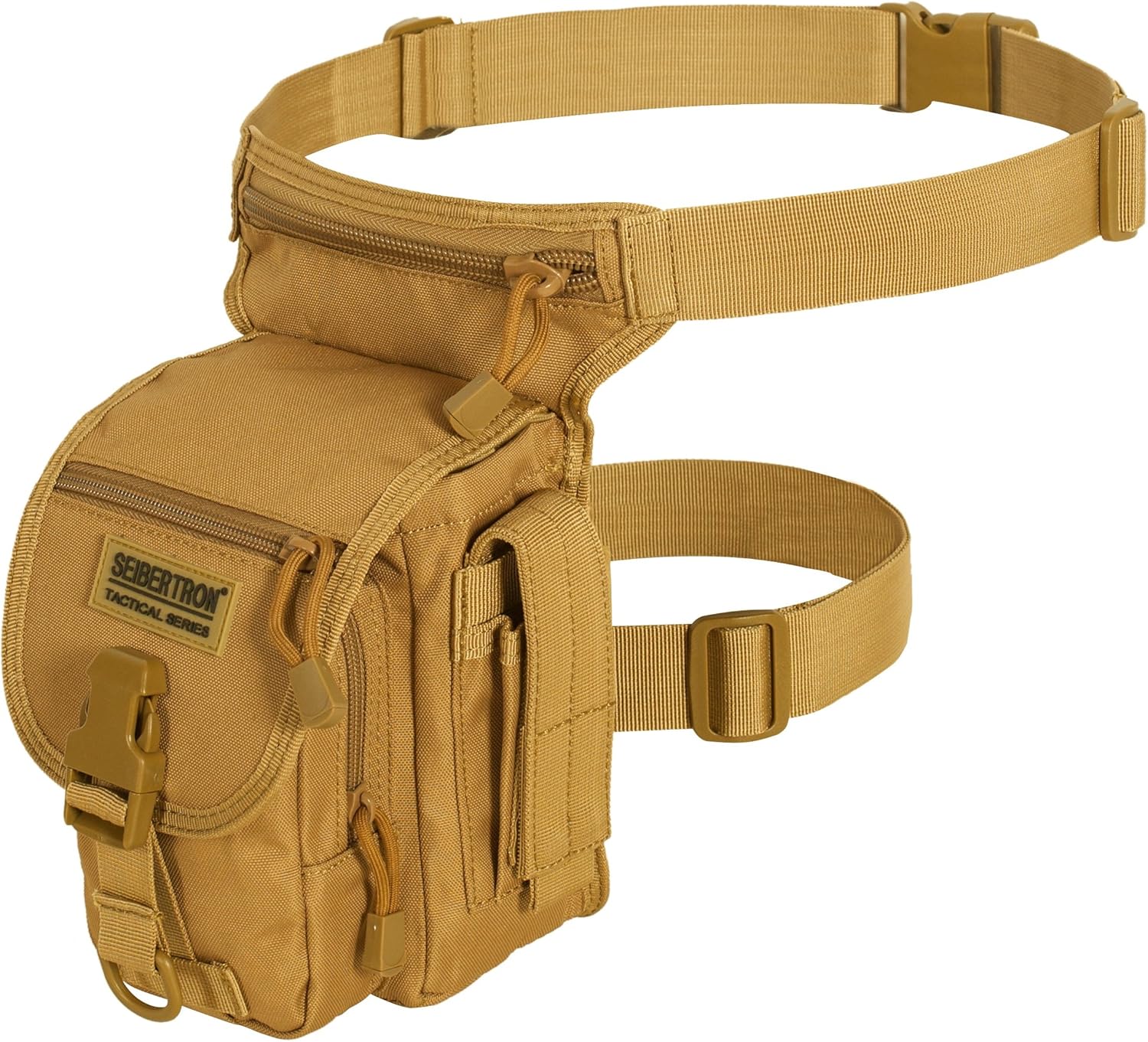 Seibertron Waterproof Tactical Outdoor Hiking Airsoft Utility Leg Bag - Seibertron