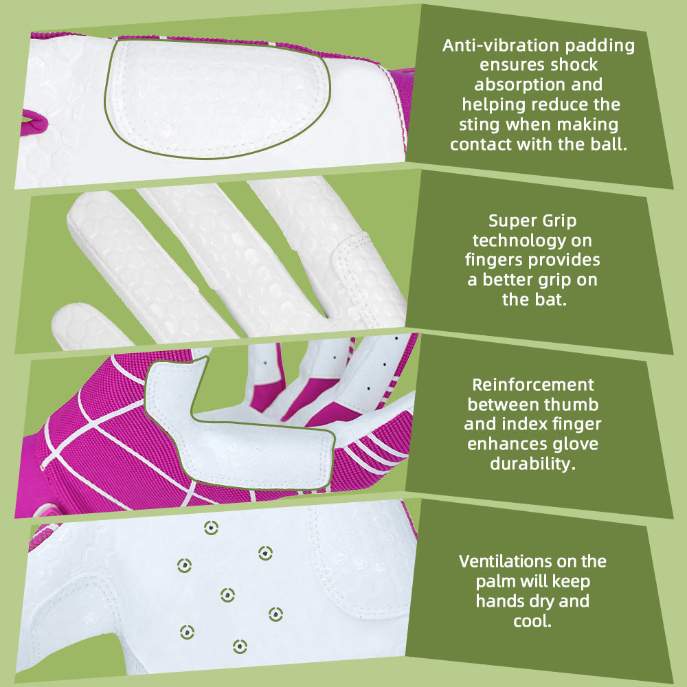 batting gloved
