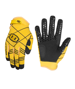 yellow batting gloves