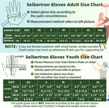 Seibertron Youth F.O.D.G.G 2.0 Ultimate Flying Disc Golf Gloves - Non-Slip Design Consistent Grip Improve Throws Catches in All Conditions - Seibertron