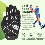 Seibertron Youth F.O.D.G.G 2.0 Ultimate Flying Disc Golf Gloves - Non-Slip Design Consistent Grip Improve Throws Catches in All Conditions - Seibertron