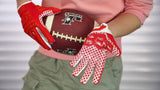 Performance gloves for offensive linemen