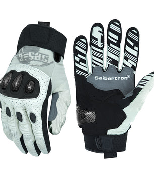 Seibertron Youth SPS-2/SPS-5 Unisex Touchscreen Motorcycle Gloves for Road Racing and MTB Sports - Seibertron