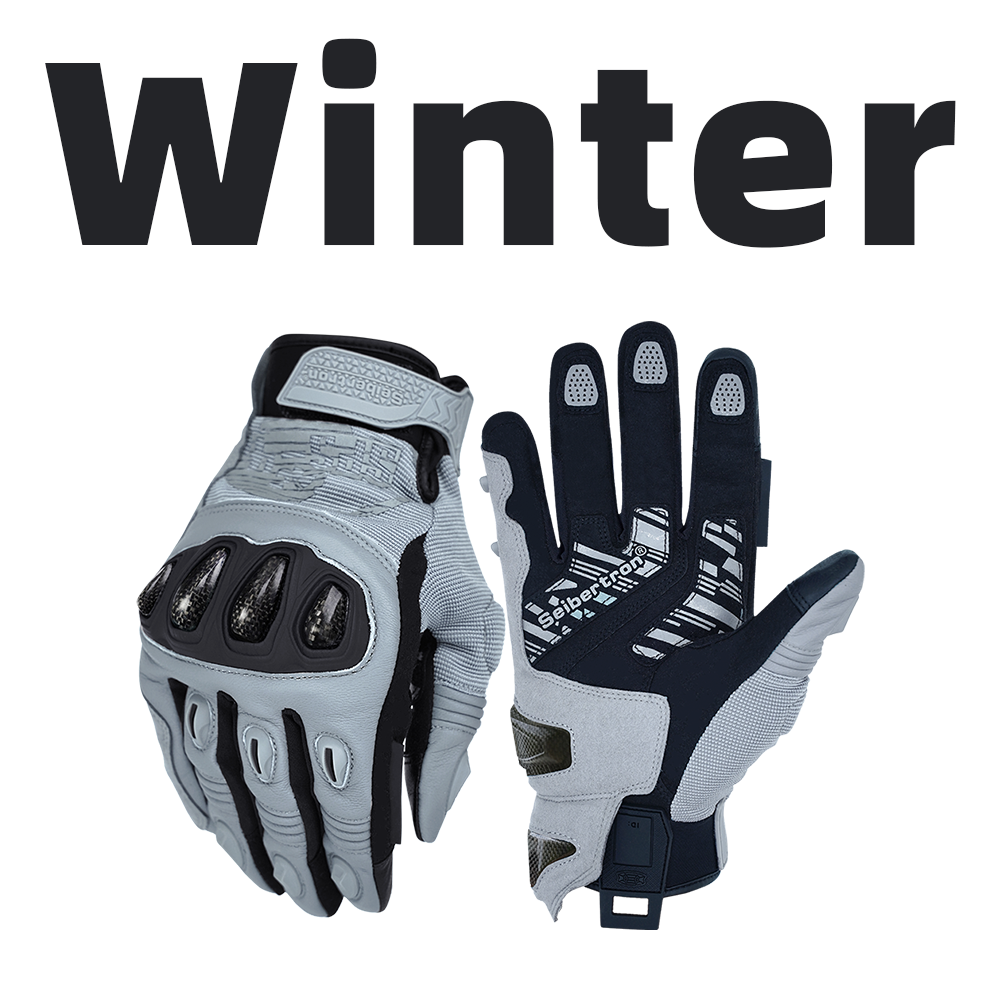 Cold weather gloves for winter motorcycle riding