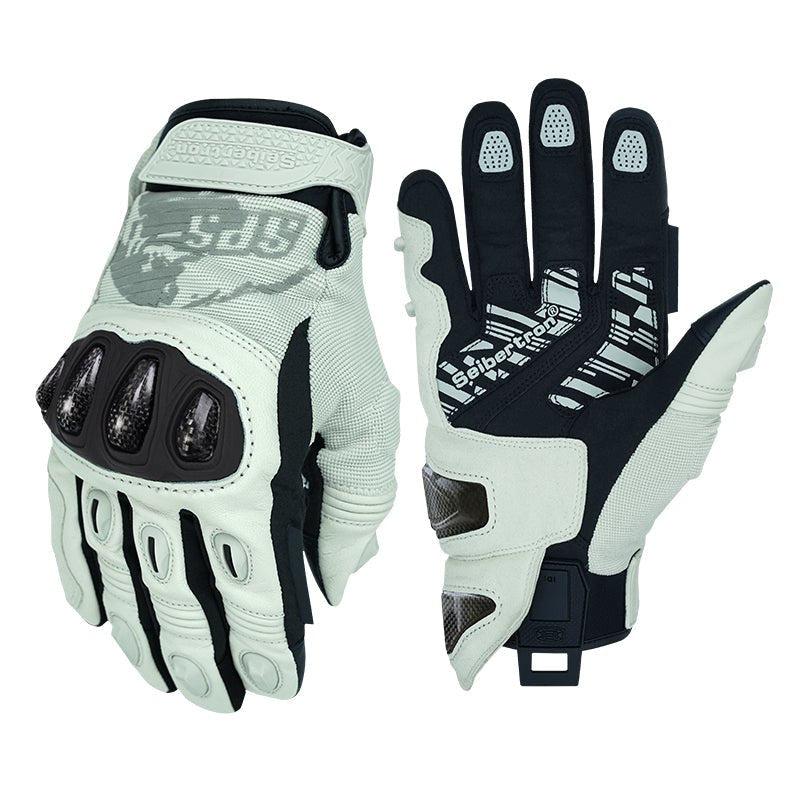 Warm winter motorcycle gloves for cold weather riding