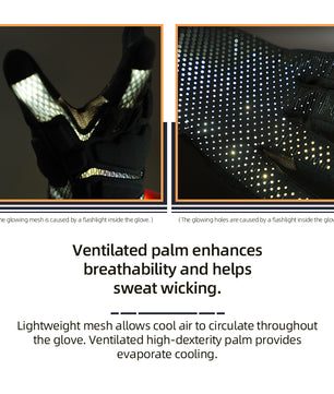 Seibertron成人或青少年S.O.L.A.G运动户外防水全指及半指触屏手套