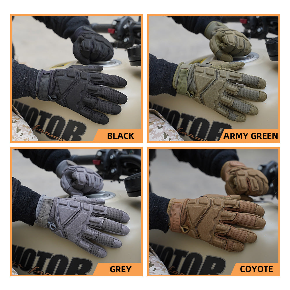 Seibertron成人或青少年S.O.L.A.G运动户外防水全指及半指触屏手套