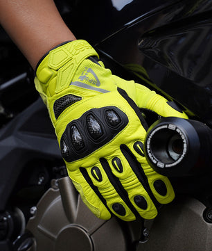 Snowproof motorcycle gloves