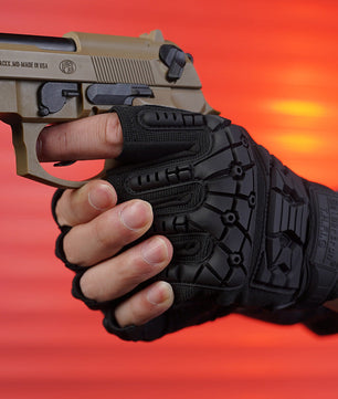 Seibertron T.H.F.I.G 2.0 Men's Tactical Gloves Flexible Rubber Knuckle Protective for Hunting Hiking Airsoft Paintball Motorcycle Motorbike Riding Outdoor Gloves