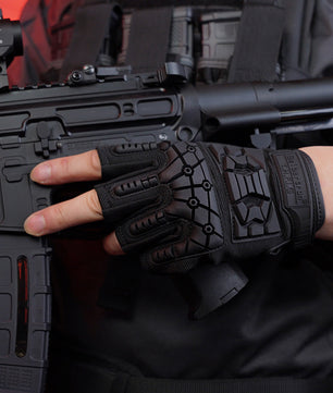 Seibertron T.H.F.I.G 2.0 Men's Tactical Gloves Flexible Rubber Knuckle Protective for Hunting Hiking Airsoft Paintball Motorcycle Motorbike Riding Outdoor Gloves