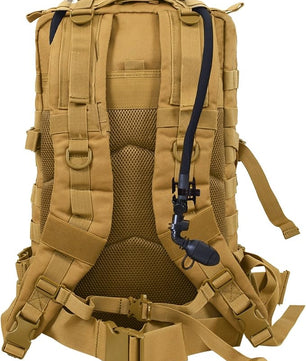Waterproof backpack featuring secure zipper closures for maximum protection.