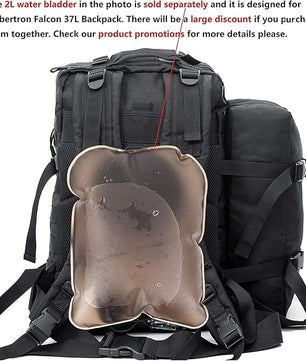 Waterproof hiking backpack ideal for wet and rainy outdoor conditions.
