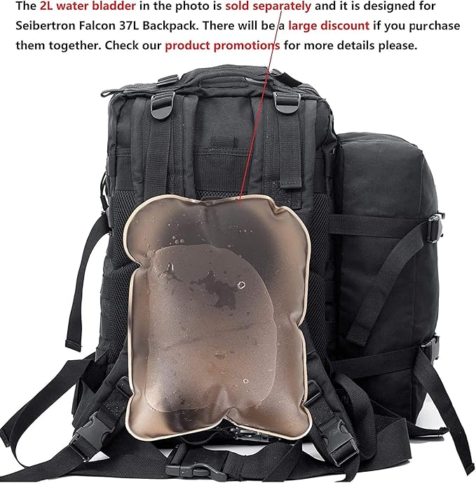 Waterproof hiking backpack ideal for wet and rainy outdoor conditions.