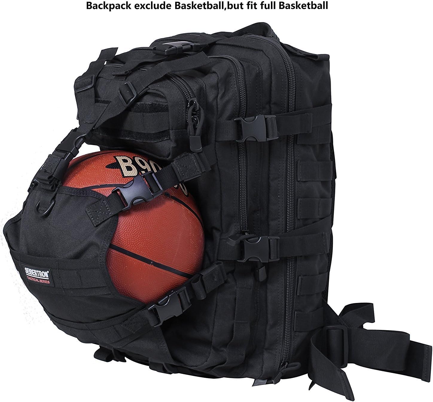 full face motorcycle helmet backpack Seibertron Waterproof Large Capacity Molle Motorcycle Helmet Holdercyc