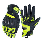 Impact protection gloves for riding and industrial use