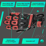 Youth motorcycle riding gloves for safety and comfort