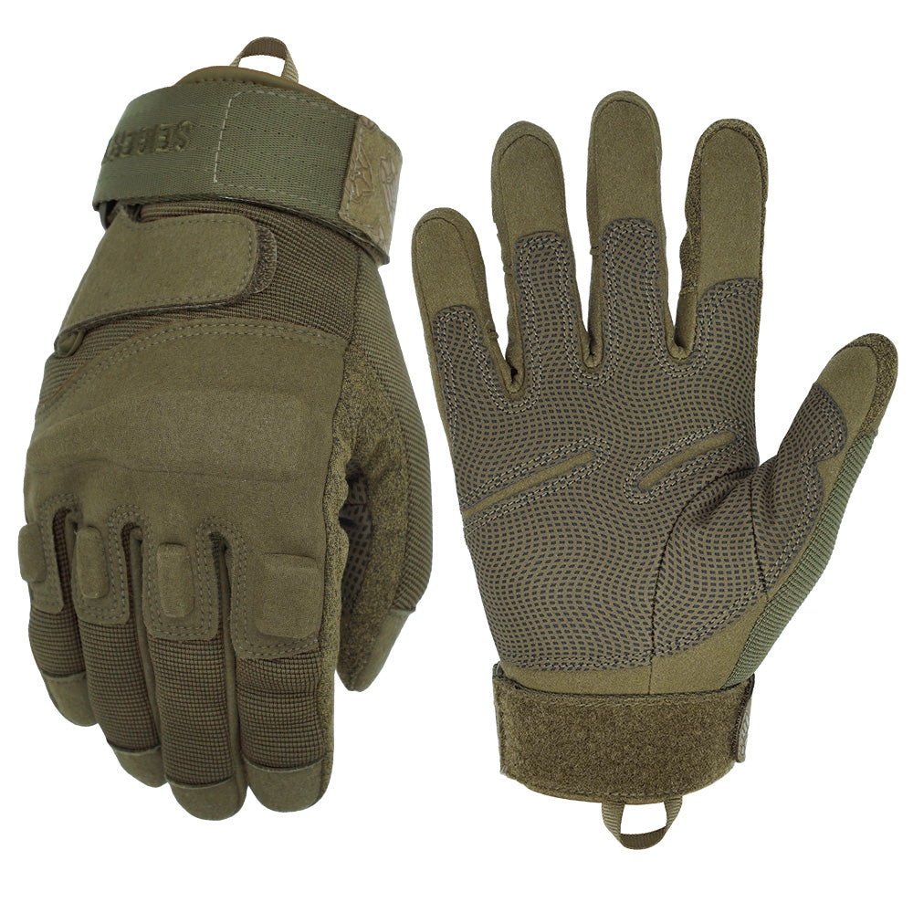 Seibertron Adult Or Youth S.O.L.A.G Sports Outdoor Water Resistant Full Finger And Half Finger Touchscreen Gloves