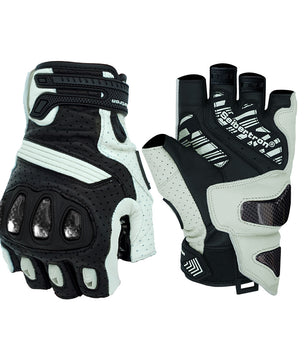 Seibertron SPS-9 Summer Motorcycle Carbon Fiber Anti-Slip Soft Breathable Half-Finger Riding Gloves