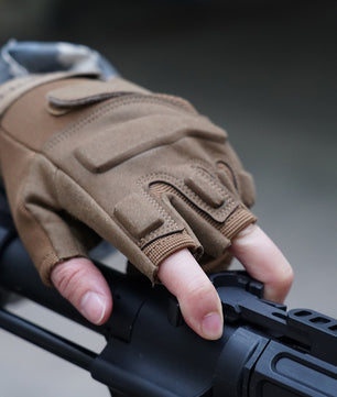 Seibertron Men Or Women XXS to XXL Fingerless/Half Finger Sports Outdoor Tactical Gloves