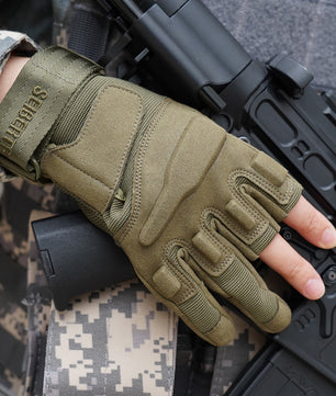 Seibertron Men Or Women XXS to XXL Fingerless/Half Finger Sports Outdoor Tactical Gloves