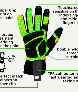Gloves made for winter work environments