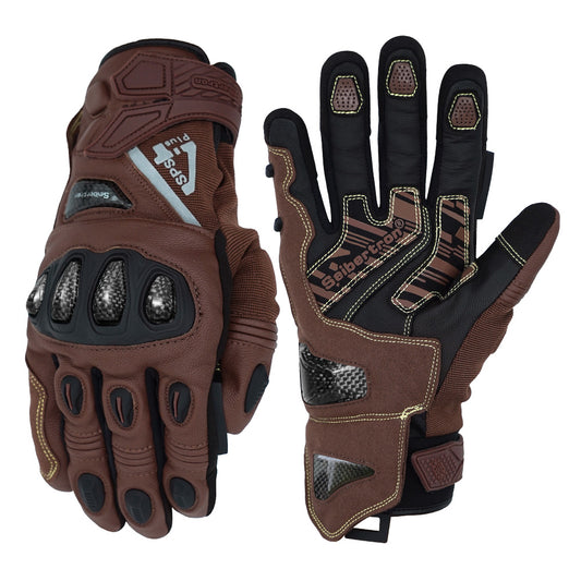 Winter motorcycle gloves for warmth and riding comfort