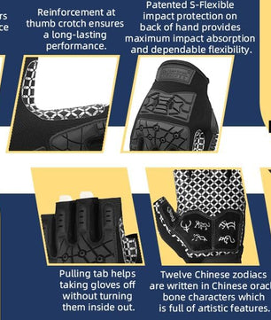 Defensive lineman gloves for football play