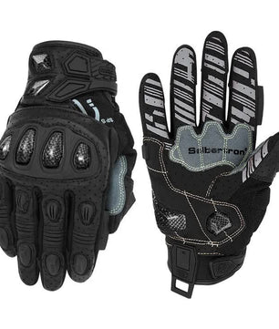 Seibertron SPS-7 motorcycle gloves in Black