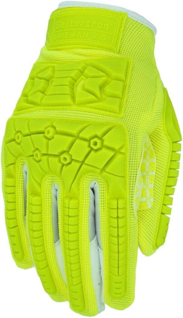Elite football lineman gloves for competitive play