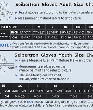 Seibertron SPS-9 Summer Motorcycle Carbon Fiber Anti-Slip Soft Breathable Half-Finger Riding Gloves