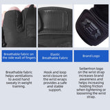 color:all | Seibertron Fitness Gloves weightlifting gloves with long wrist wraps image 05