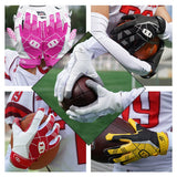 color:all | Seibertron American Football Receiver Adult Gloves ultra-stick adult football receiver gloves common image 18