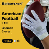 color:White | Seibertron H.P.I.L.G touchscreen football lineman gloves image 04