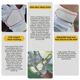 color:White | Seibertron H.P.I.L.G touchscreen football lineman gloves image 05
