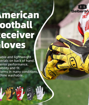 guantes de receptor futbol americano