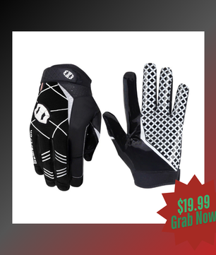 black receiver gloves