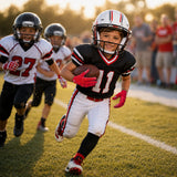 seibertron-gallery:garg-adult-youth-20260714 | product:7340603179198 | color:Red | group:Youth | slot:2 | Seibertron G.A.R.G 2.0 youth football receiver gloves red gallery 2
