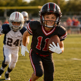 seibertron-gallery:garg-adult-youth-20260714 | product:7340603179198 | color:White | group:Youth | slot:2 | Seibertron G.A.R.G 2.0 youth football receiver gloves white gallery 2