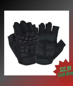 mens half finger gloves