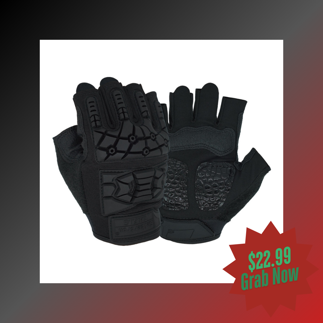 mens half finger gloves